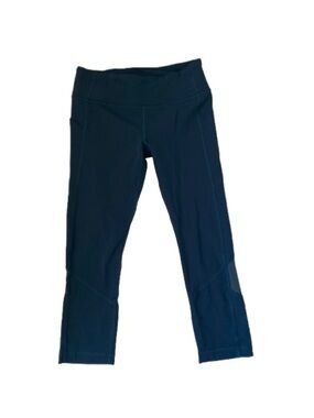 lululemon athletica Girls' Blue Capri Leggings Size 6